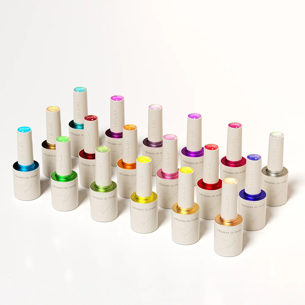 10ml Nail Gel Polish 90Colors HEMA/TPO Free UV LED Soak Off Long Lasting High Gloss Base TopCoat for Salon DIY Manicure