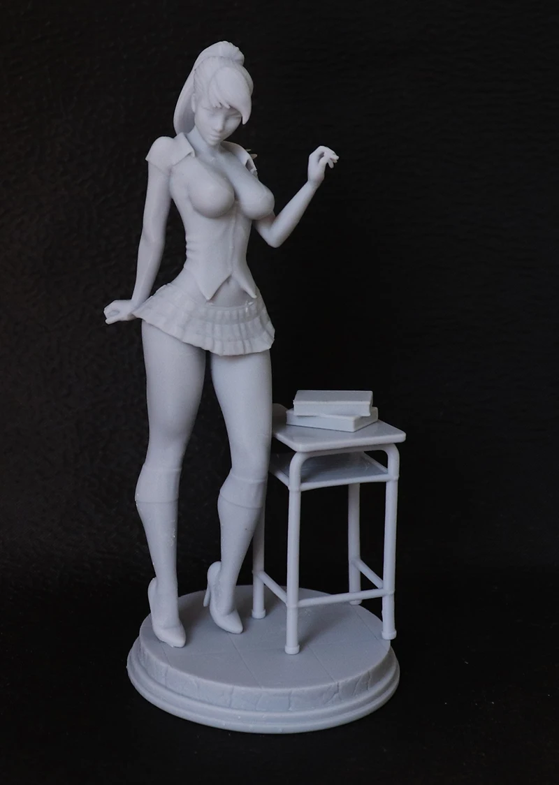 Sexy Woman Teacher Figure 3D Print Model Kit Unpainted Unassembled 5  Version