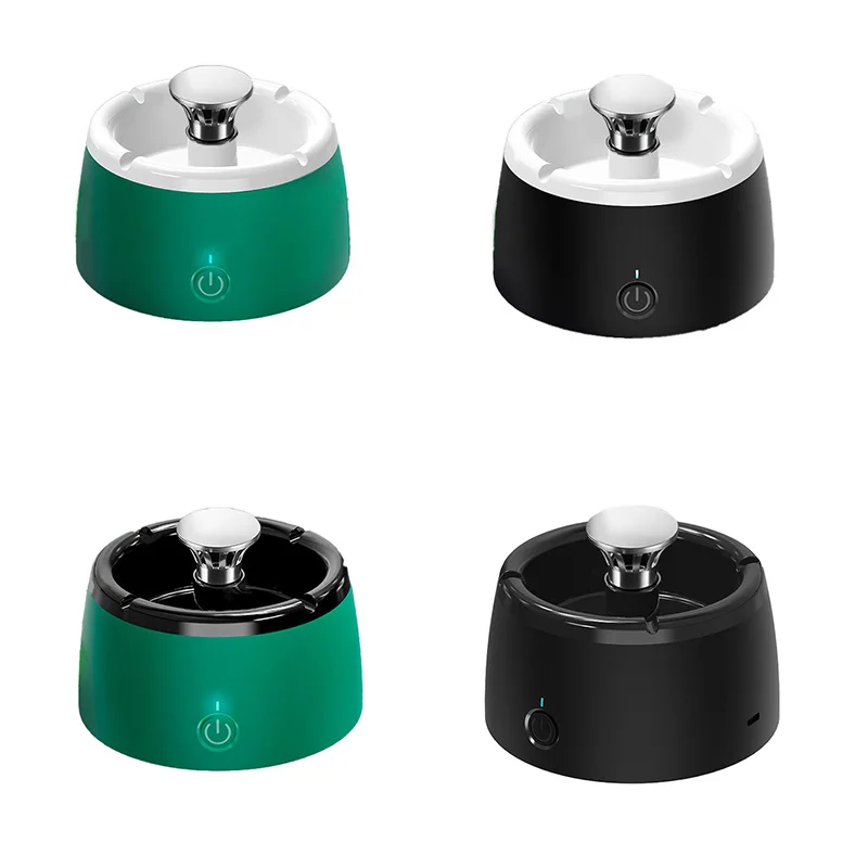 

Ashtray+Air Purifier Function Versatile Filtration Of Secondhand Smoke From Smokes To Remove Odor Smokeless Ashtray