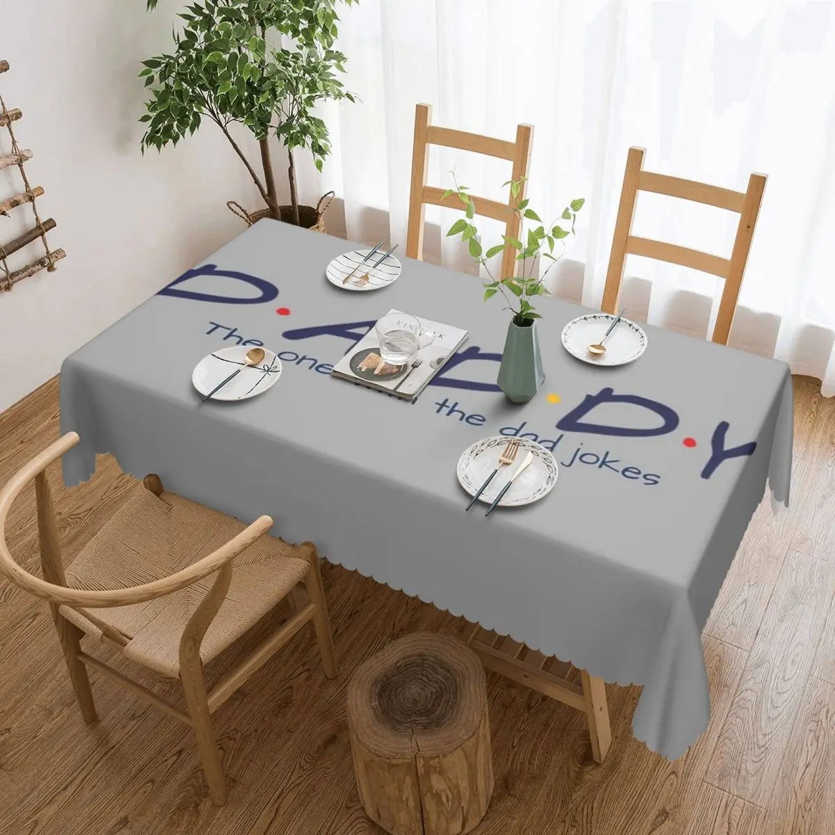 

Copy Of Father Tablecloth 54x72in Waterproof Protecting Table Great Gift