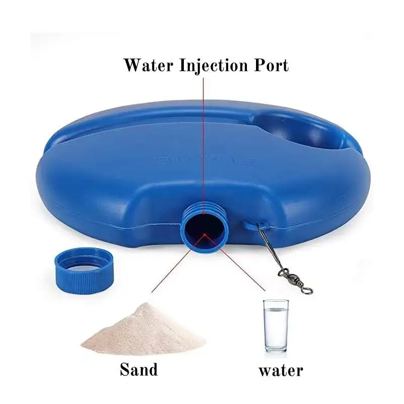 Heavy-Duty Solo Tennis Training System with Stable Base and High-Elasticity Rope