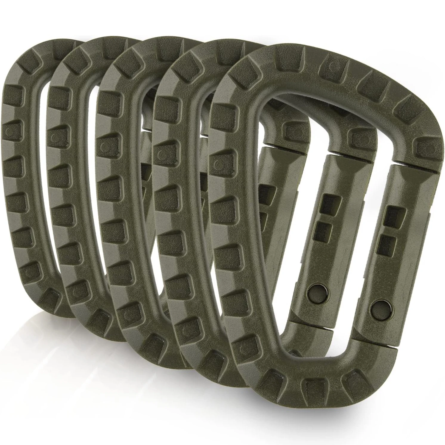 5Pcs Tactical 3.5" Plastic Clips 1