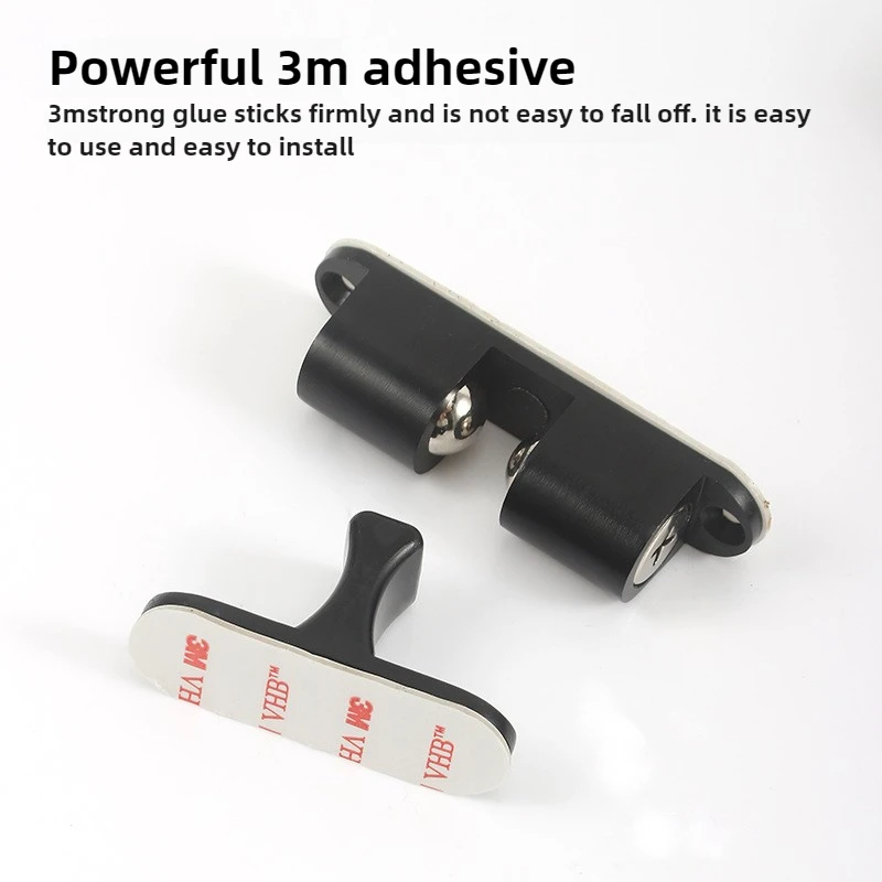 No-Drill Zinc Alloy Magnetic Door Catch-Strong Magnetic Spring Clips for Cabinets and Wardrobes close
