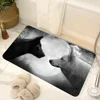 1PC Wolf Floor Mats Door Mats Household Carpets Foot Mats Kitchen And Bathroom Absorbent Non-slip Mats Home Decoration Carpets 1