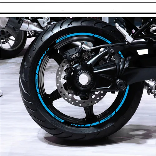 

BMW Latte RnineT PureScrambler Motorcycle Wheel Hub Modified Sticker Reflective Waterproof Decal Accesorios Yamaha R3