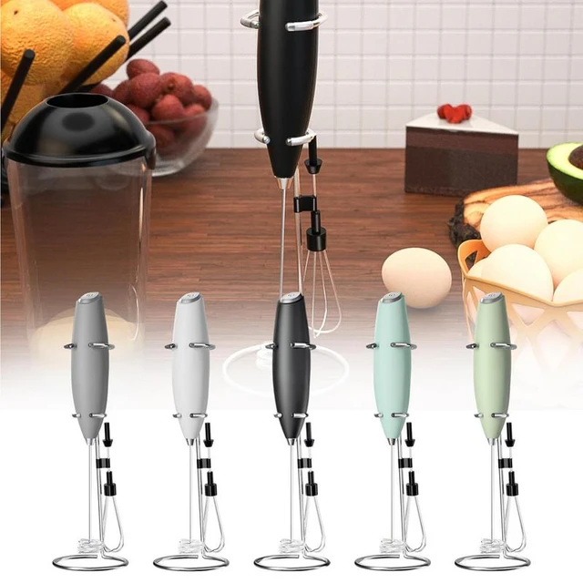 Powerful Electric Mini Hand Frother Small Handheld Mini Egg Beater Whisk  Mixer Home Electric Milk Foamer