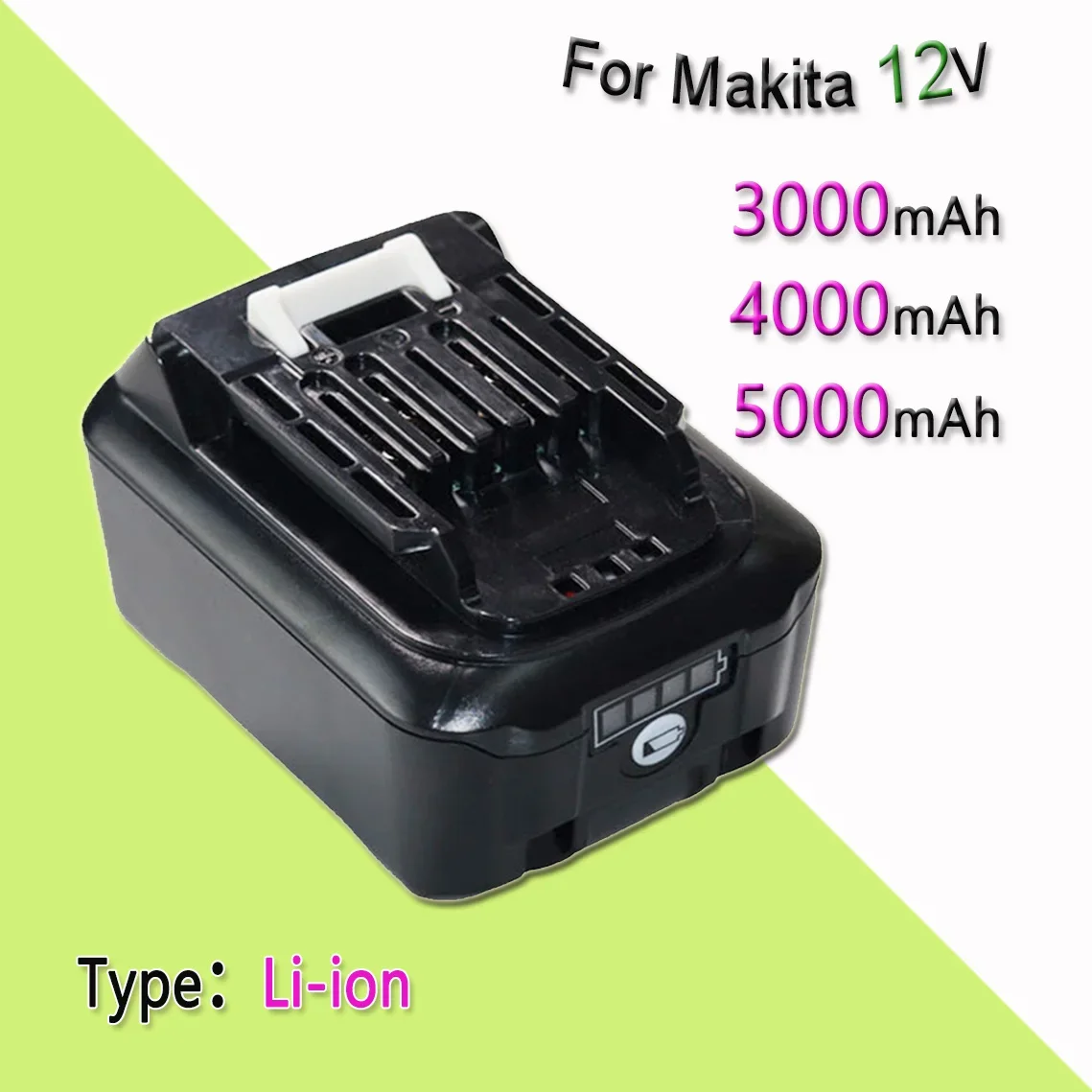 

12V 4000/5000/6000mAh Li-ion Battery For Makita BL1021B BL1041B BL1015B BL1020B BL1040B DC10WD Power Tools