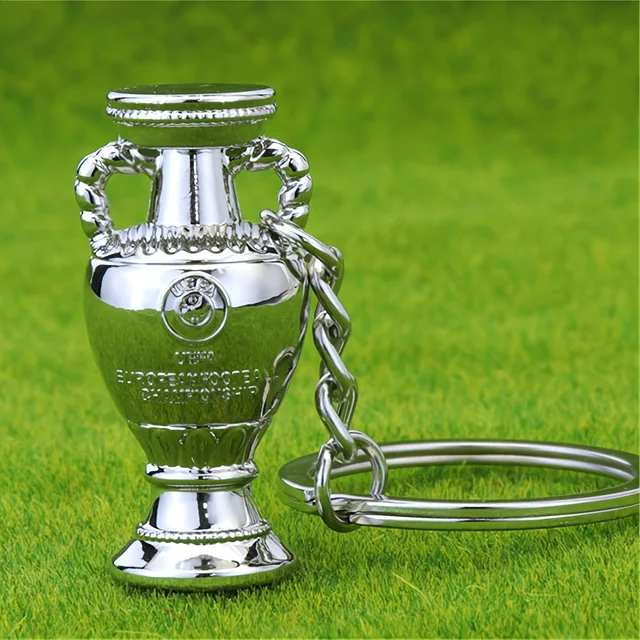 Zinc Alloy Trophy Cup Keychain, Elegant Sports Championship