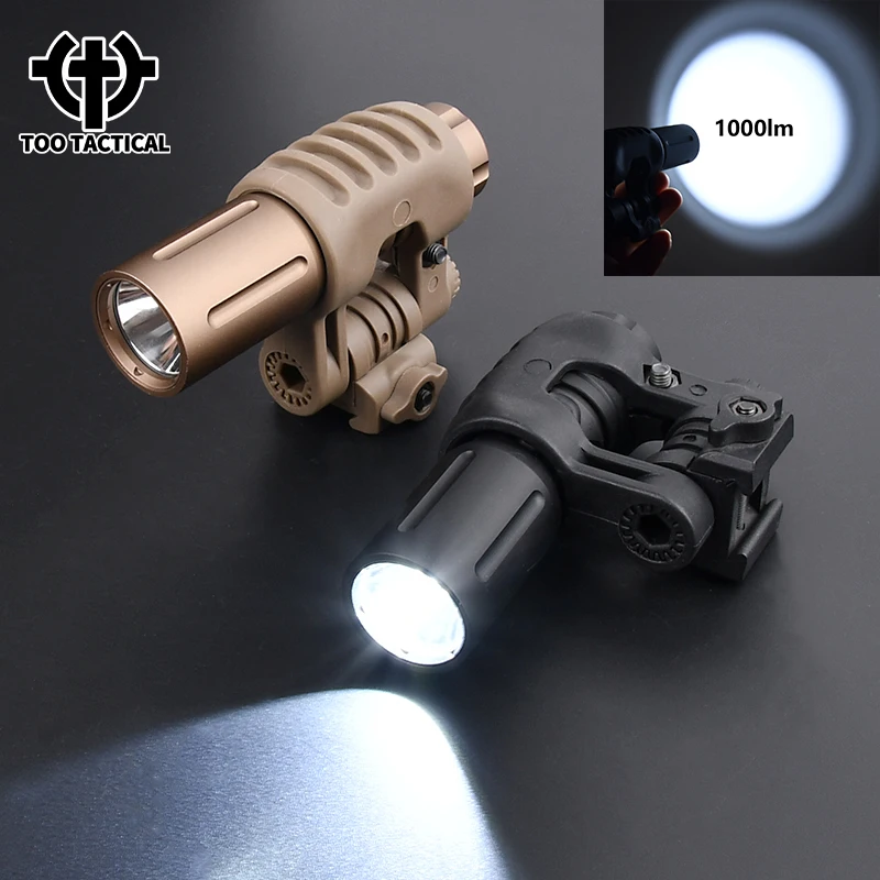 Airsoft Modlit PLH V2 Flashlight Tactical Hunting Metal Weapon Gun