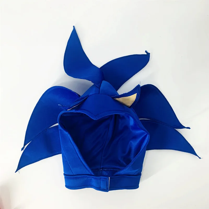 Halloween Cosplay Blue Clothes Hat White Gloves 4-11Y Children's Performance Halloween Baby Costume kids clothing set