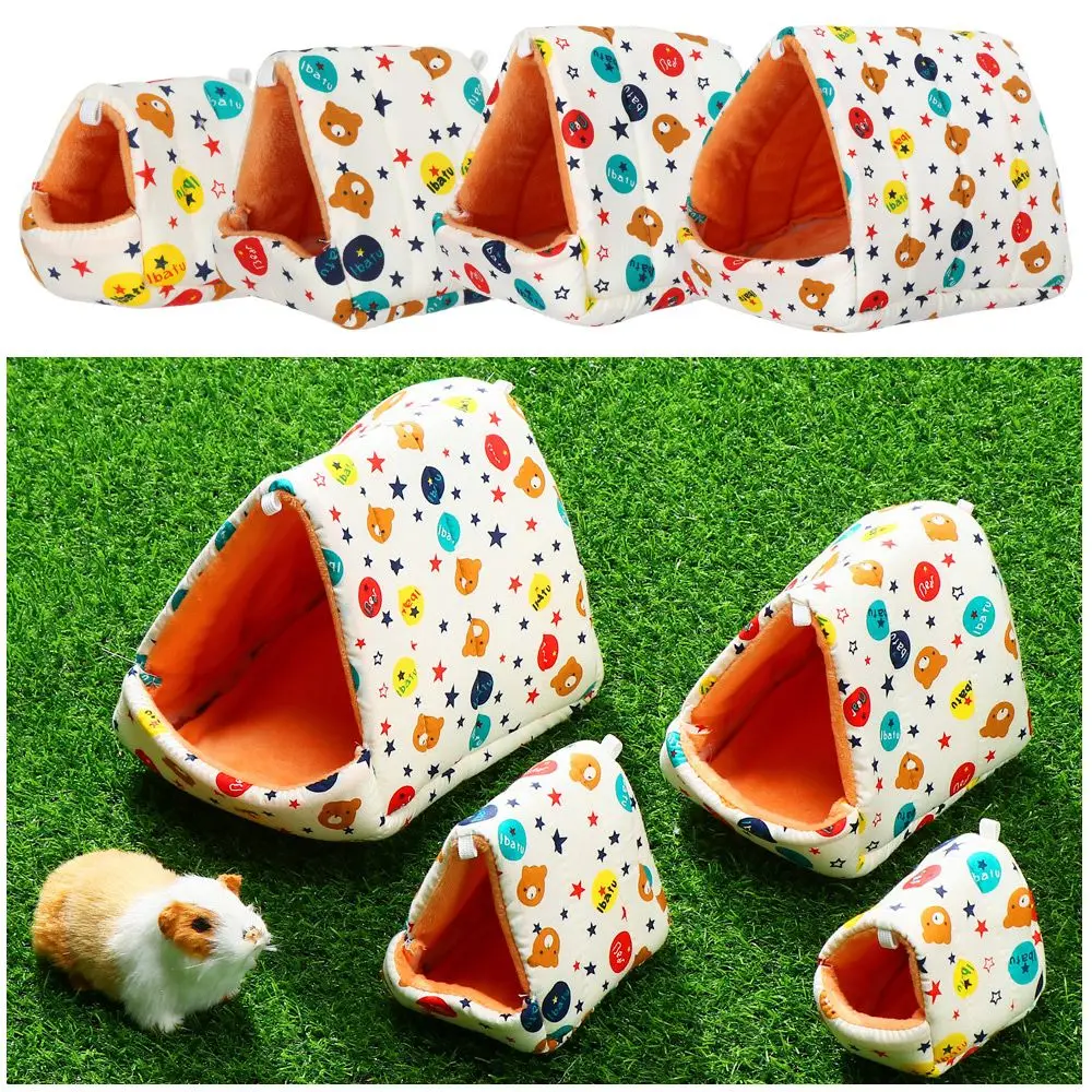 

Cute Winter Comfortable Rabbit Squirrel Hamster House Guinea Pig Nest Warm Mat Small Animal Sleeping Bed