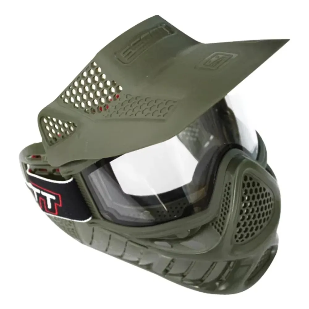 High Strength Paintball Face Mask or Airsoft Mask with Double Lens Goggle Outdoor lenses