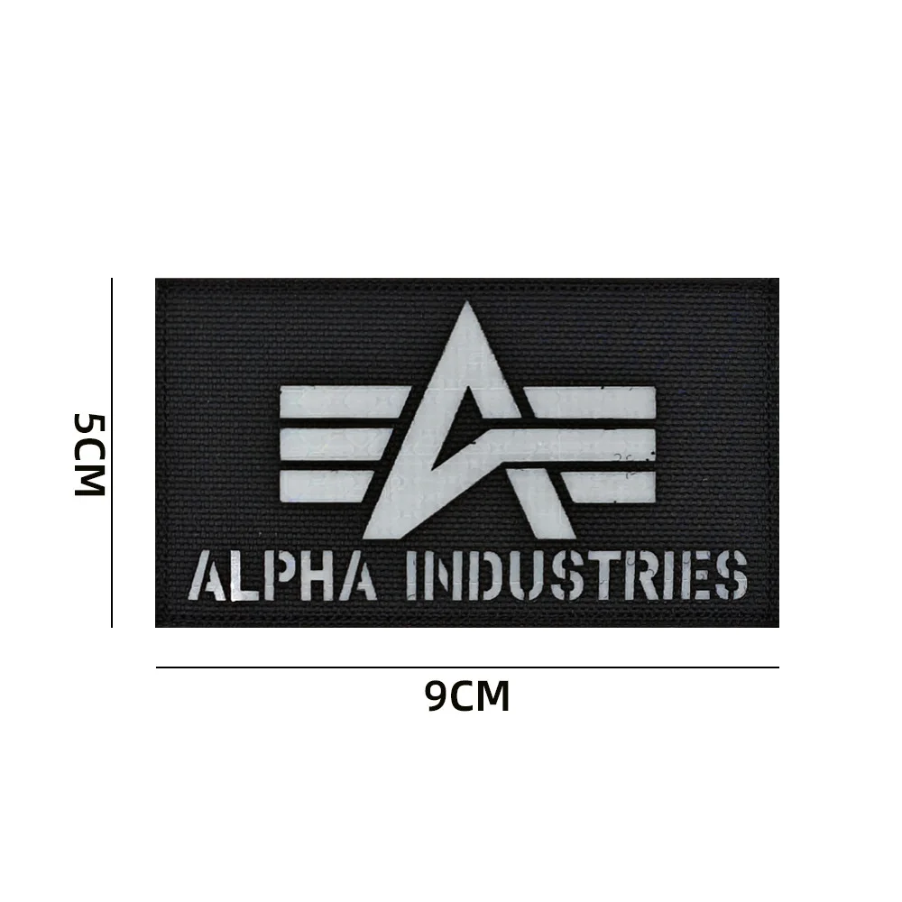 Embroidered Rectangle Patch - Decorative Hook & Loop Accessory