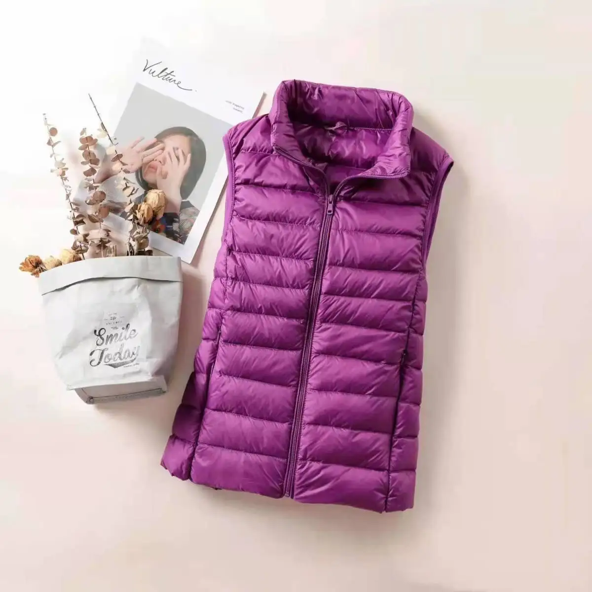 Women's Sleeveless Winter Vest 2