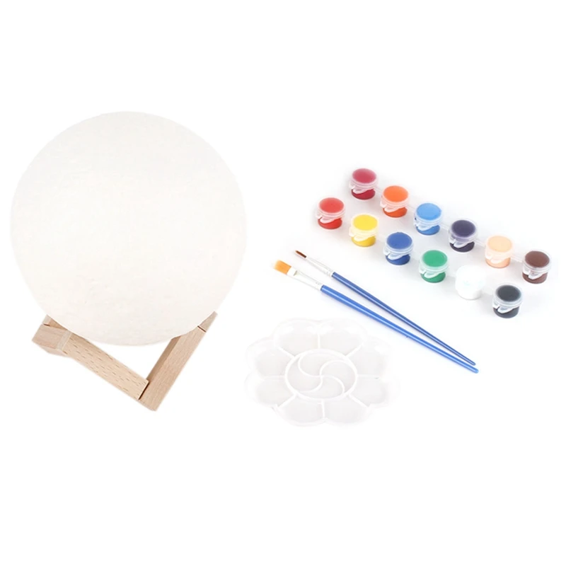 

DIY 3D Space Moon Night Light Moon Lamp Kit Crafts Kit Arts And Crafts For Child