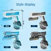 Automatic Continuous Firing Water Gun Large Capacity Water Gun Summer Pool Toy Electric Watergun with Lighting Outdoor Toy 6
