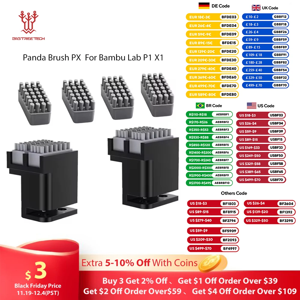 BIGTREETECH Panda Brush PX Multi-Material Reliability Upgrades