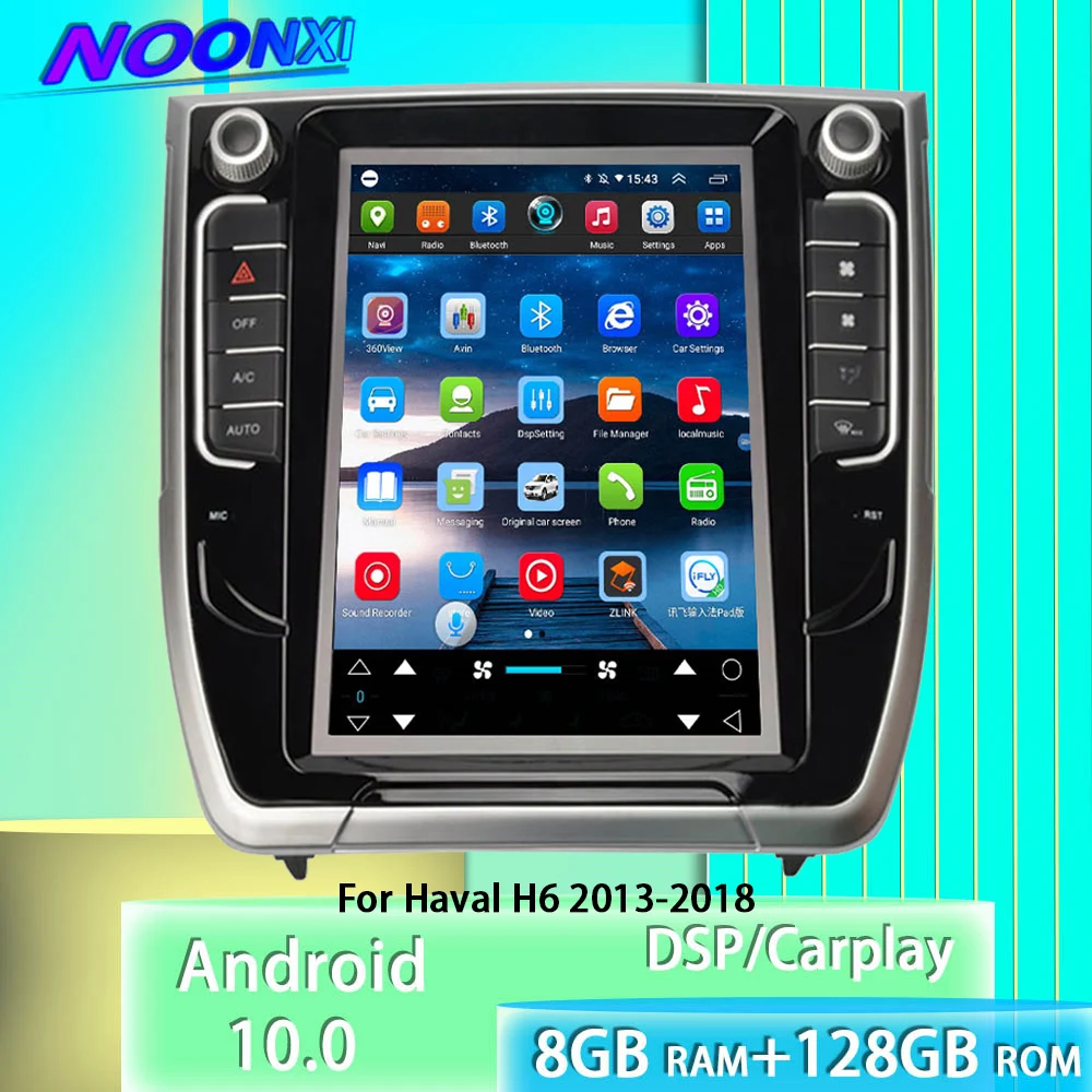 

Android 10.0 Radio For Great Wall Haval H6 M6 2013 - 2018 Car Multimedia Player Receiver Stereo GPS Navigation Head Unit Carplay