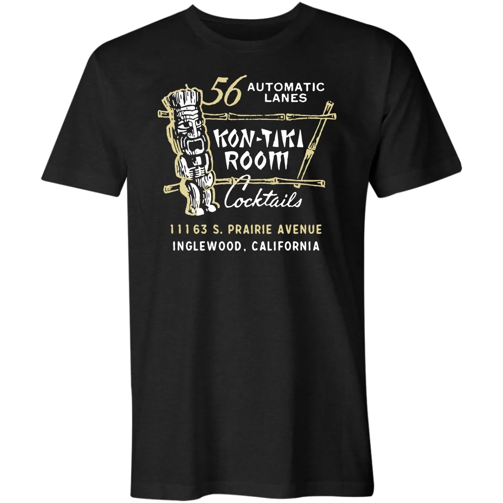 Kon-Tiki Room - Inglewood, Ca-T-Shirt Vintage Tiki Bar