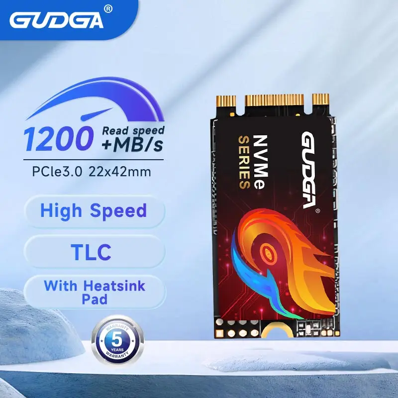 Gudga M.2 nvme ssd 1テラバイトソリッドステートドライブssd M2