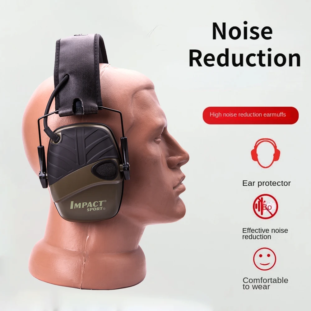 

Ear Protector Earmuffs For Shooting Hunting Noise Reduction Hearing Protection Anti-shock Protector Soundproof Shooting Earmuffs
