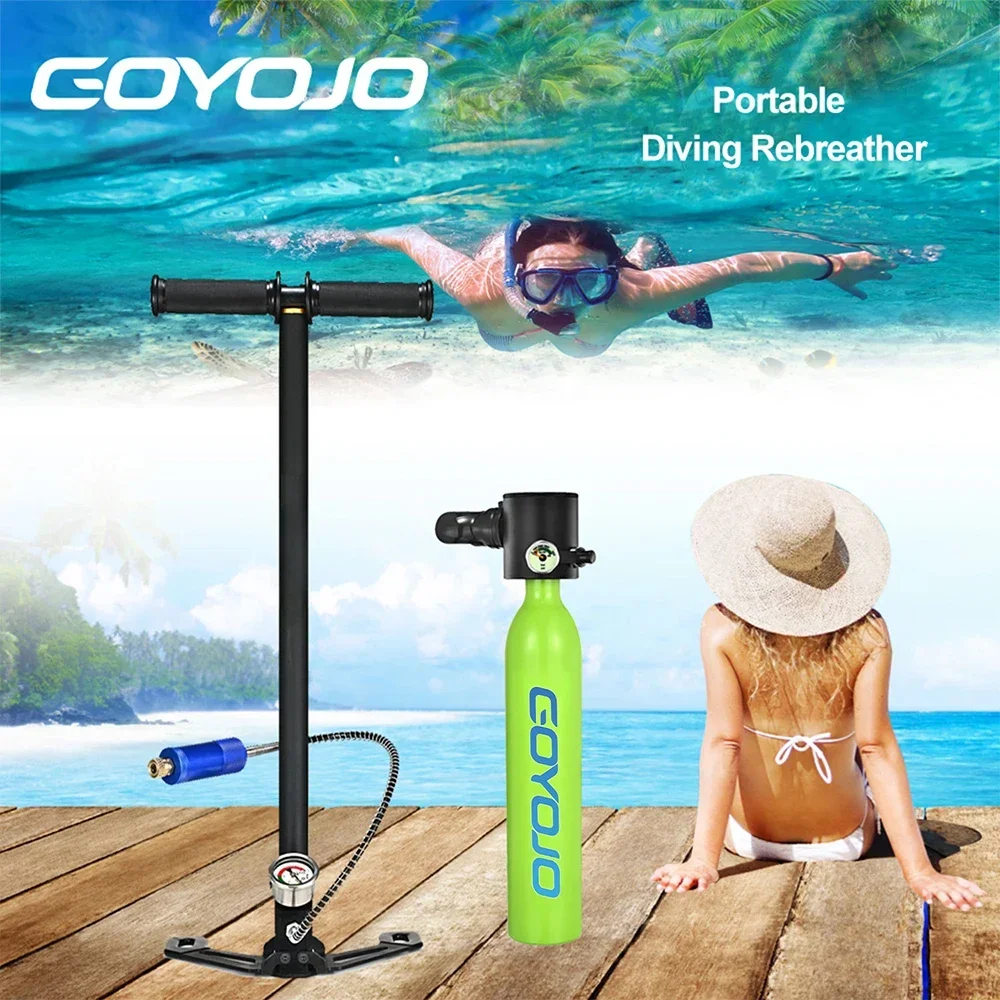 Scuba Cylinder Tank Lung Scuba Cylinder Diving Oxygen Tank 0.5L Mini Diving Gear Accessories