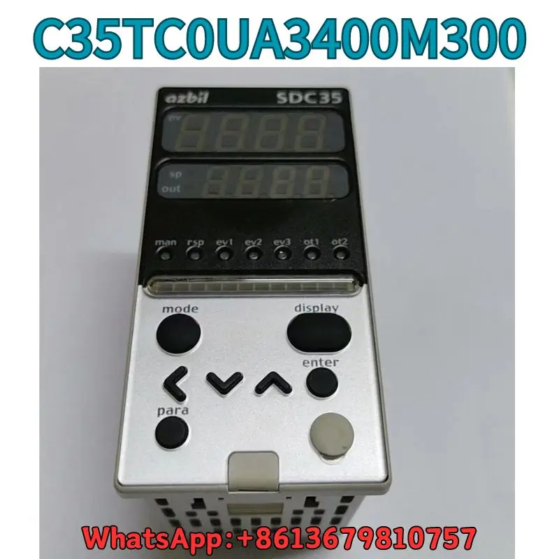 

Used Temperature control gauge SDC35 C35TC0UA3400M300 test OK Fast Shipping