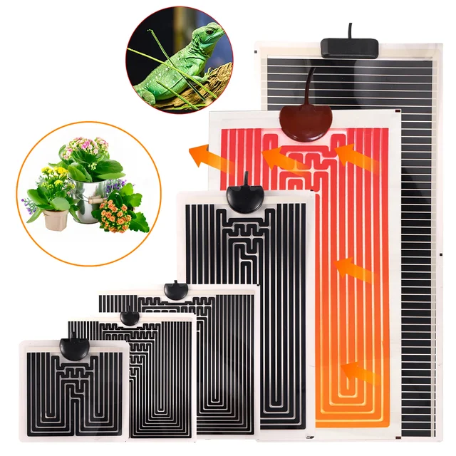 5~40W Plant Heating Pad Seedling Heat Mat Electric Warming Mat for Faster Germination&Root Growth Seed Starting Propagation 3