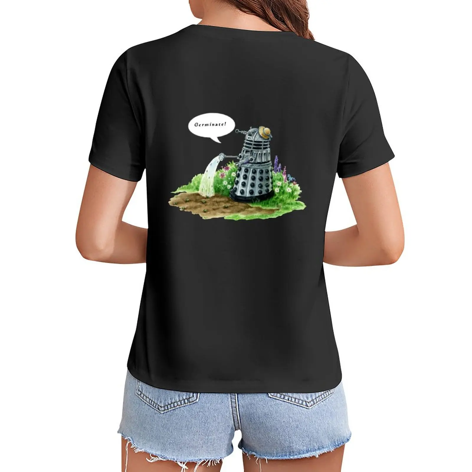 

Germinate! T-Shirt Blouse cute tops spring clothes Women 2024