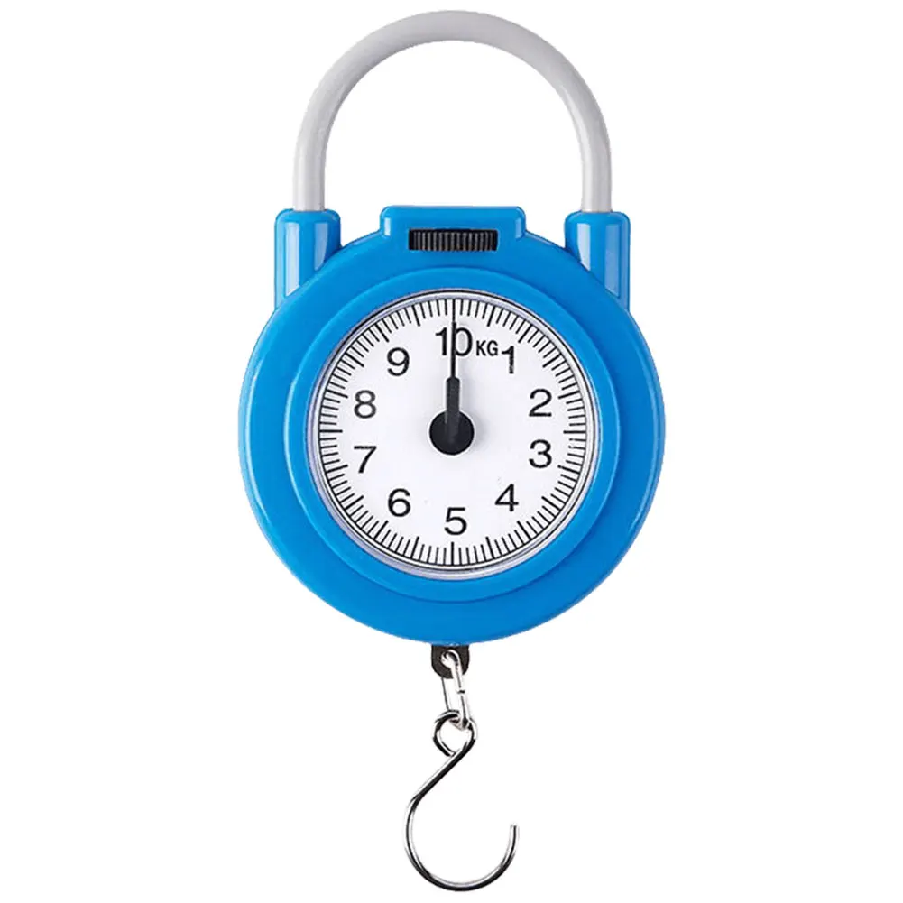 10KG Digital Mini Pocket Scale 0.1KG Fishing Scale Portable Travel Luggage Weighing with Hook Outdoor Fishing Tools