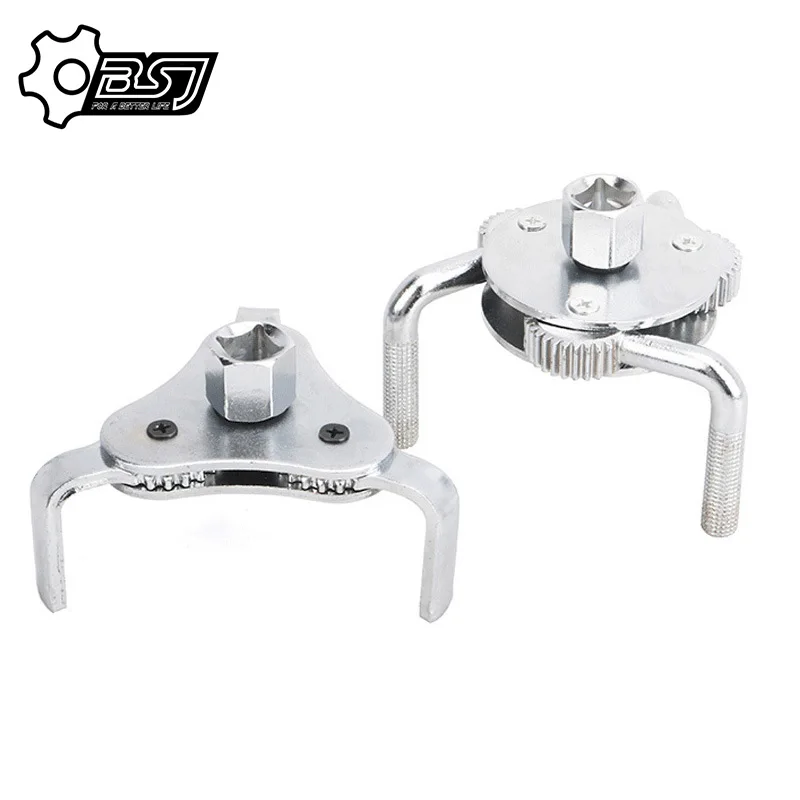 

Автомобильный гаечный ключ для масляного фильтра, инструменты для ремонта автомобиля, регулируемый двухсторонний масляный фильтр, гаечный ключ, инструмент для удаления 3 челюстей для автомобилей, грузовиков 53-108 мм