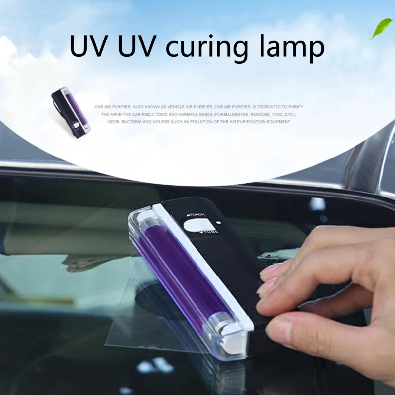

LED Light Handheld UV Curing Lamp Car Glass Repair Resin Curing Lights for Cash Medical Product DropShipping