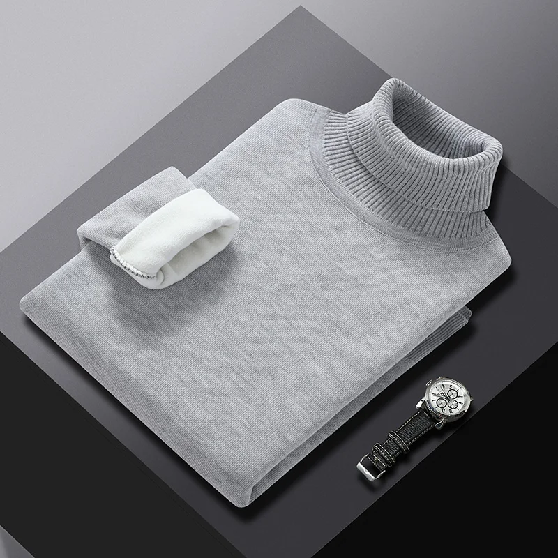 Sweaters men 2023 Winter new style mens thick warm sweater men youth O-neck sweaters autumn Men\'s wool pullovers size M-5XL