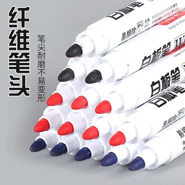 5pcs 3 Color Whiteboard Pen Set Erasable Marker Pen for White