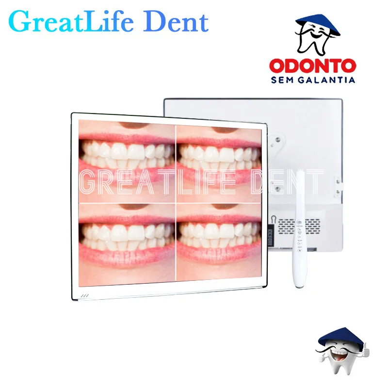 

Dental Wifi Endoscope Chamber Tools 17 Inch HD 8 Million Pixels Cmos1/4 Mount LCD Monitor Intraoral Camera
