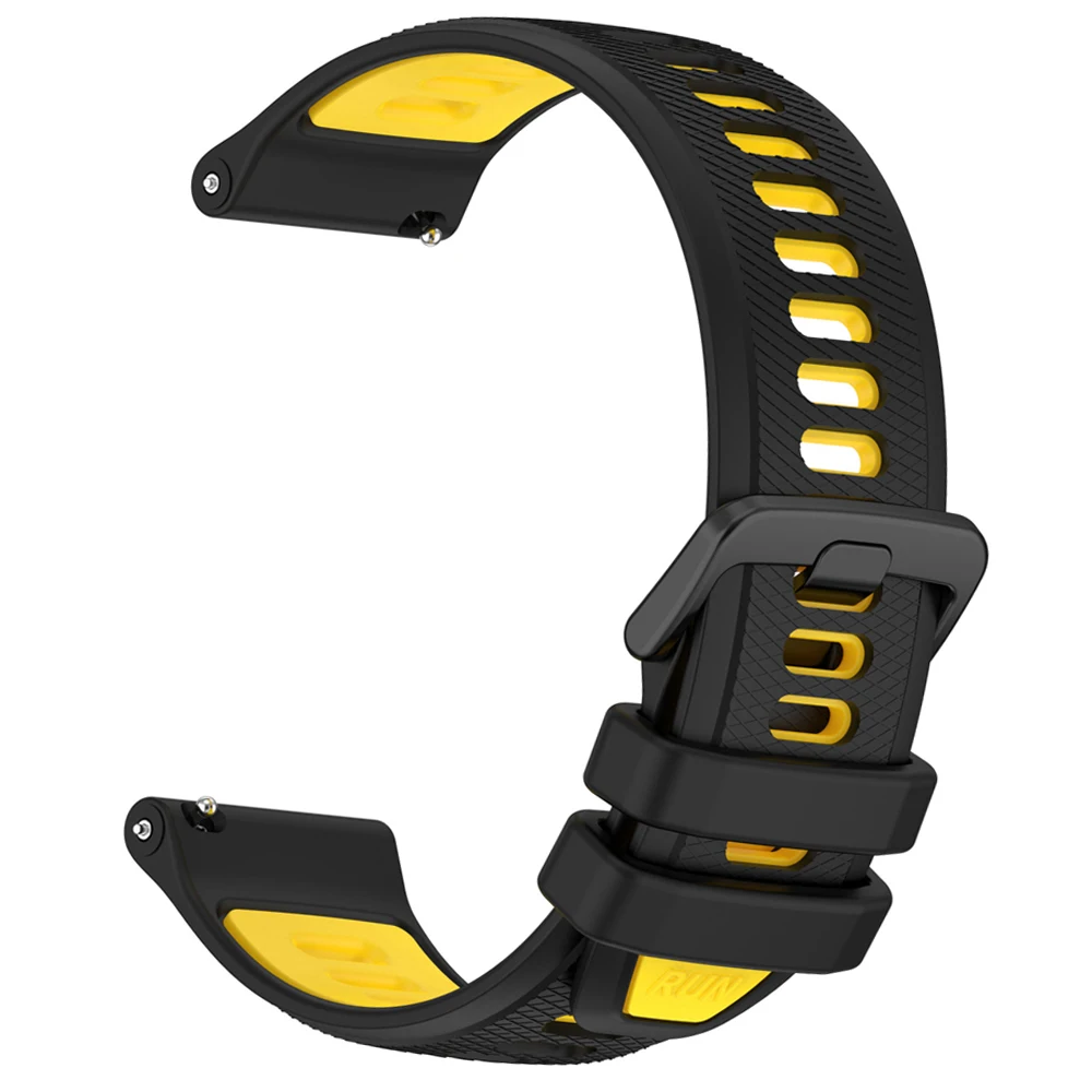 Silicone 22mm Sports Watch Strap - Premium Wristband Replacement