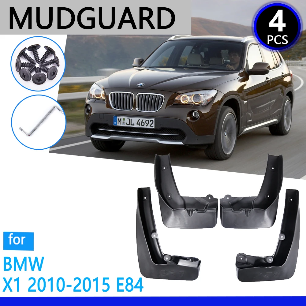 

Mudguards fit For BMW X1 E84 2010~2015 2011 2012 2013 2014 Car Accessories Mudflap Fender Auto Replacement Parts