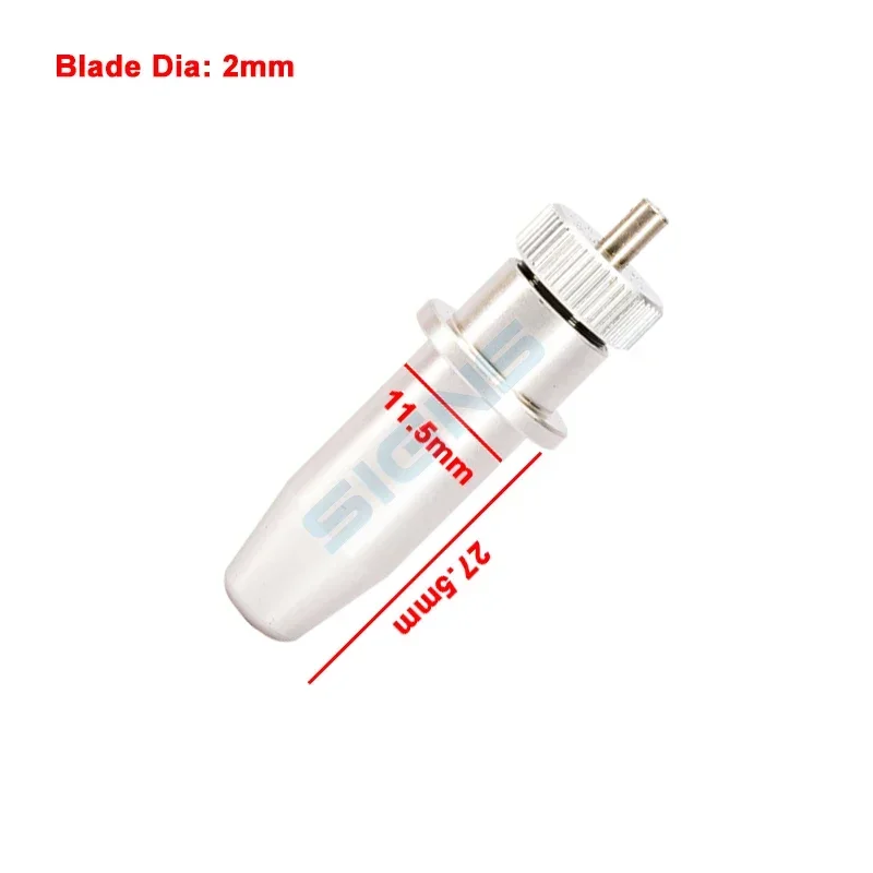 Cutting Plotter Vinyl Cutter Knife Holder Carbide Tungsten Big Head Blade 2.0 / 2.5mm Dia 30/45/60 for GCC Jaguar EXPERT 2 LX 132S, vinyl cutting plotter