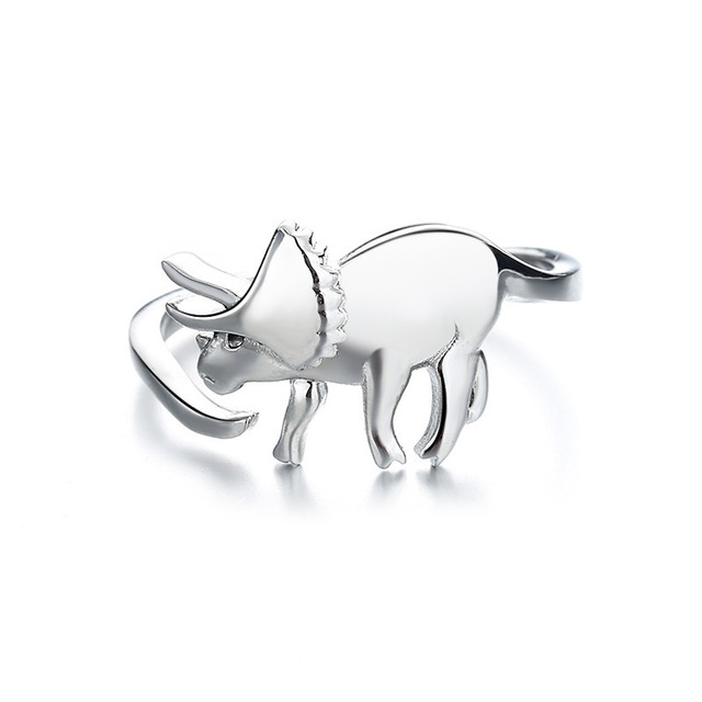 Hot Trendy Dinosaur Rings Women Opening Adjustable Finger Ring For Women Jewelry Gift