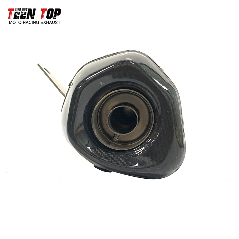 Slip-on Exhaust For Kawasaki ZX4RR ZX-4RR Exhaust Silencieux 52mm