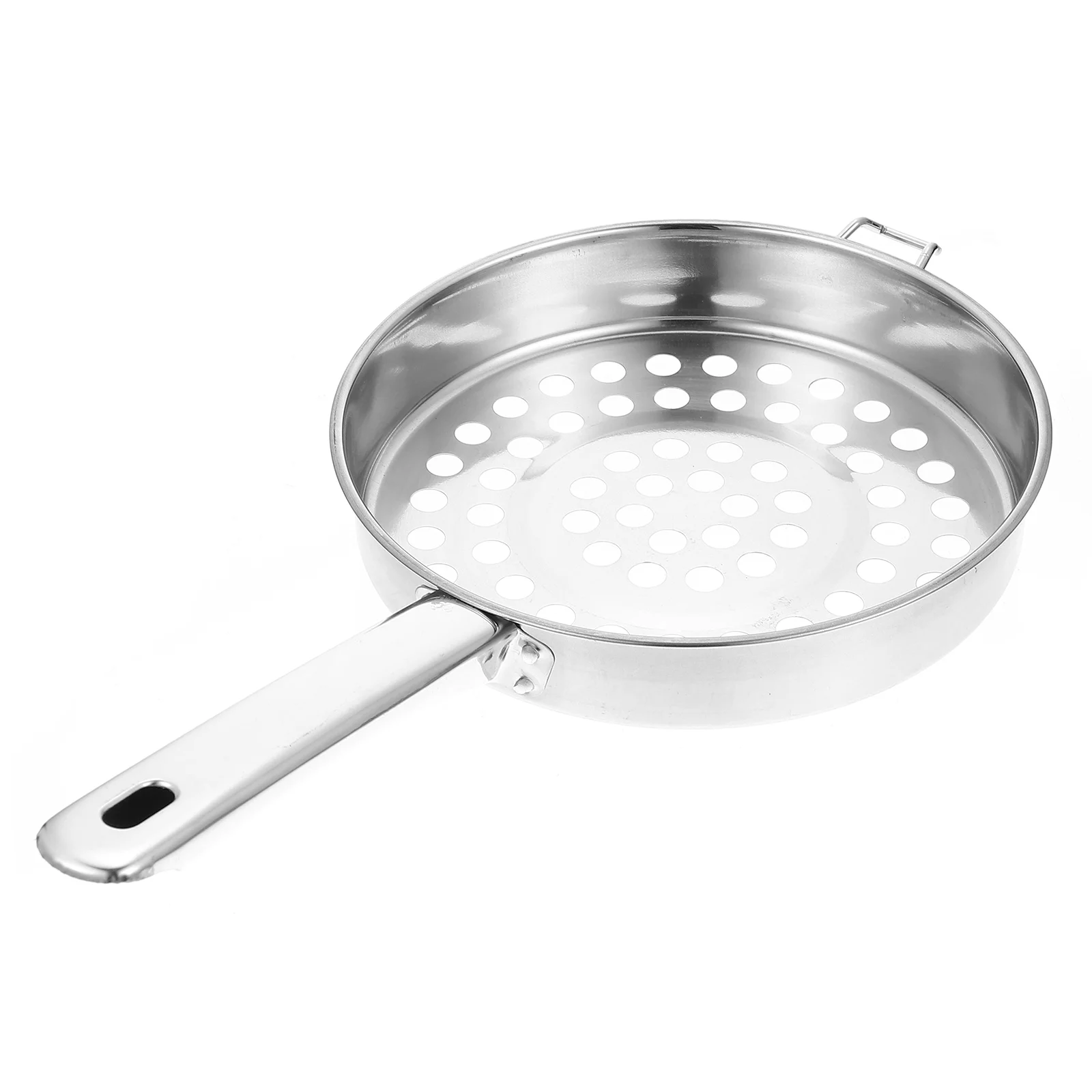 

Big Hole Cold Shrimp Colander Kitchen Strainer Steamer Pot Home Stainless-Steel Filter Ladle