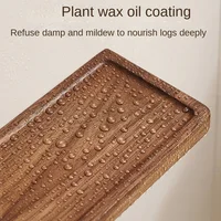 ที่ใส่ tisu toilet แบบติดผนังที่ใส่ผ้าขนหนูกระดาษในห้องน้ำที่ทำจากไม้ชั้นวางของอุปกรณ์ห้องน้ำกระดาษชำระ 3