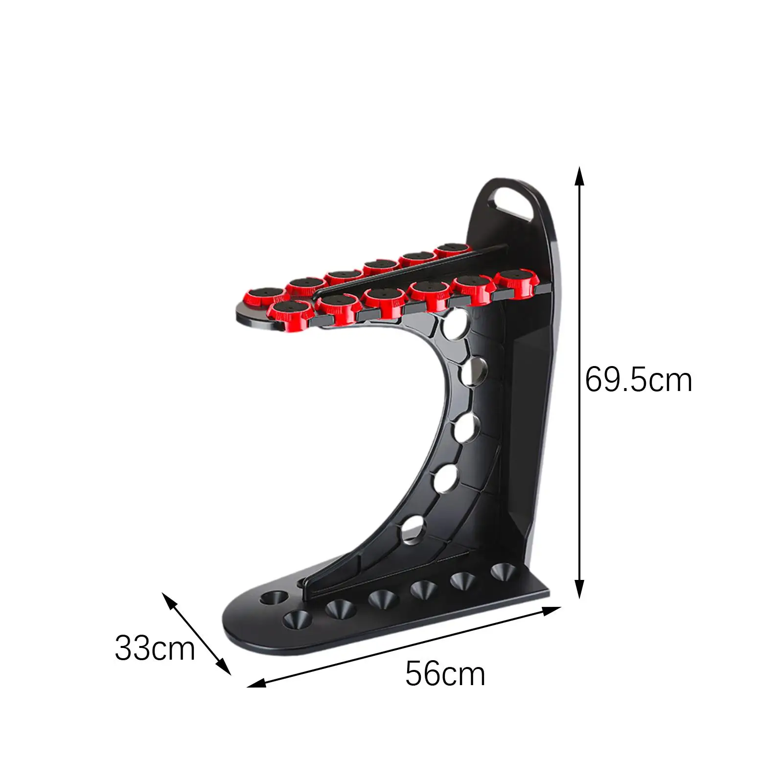 Fishing Rod Storage Rack Vertical Fishing Pole Display Rack Shop Indoor Sturdy Easy Installation Cabin Household Rod Rack Stand Fishing Rod Storage Rack Vertical Fishing Pole Display Rack Shop Indoor Sturdy Easy Installation Cabin Household Rod Rack Stand
