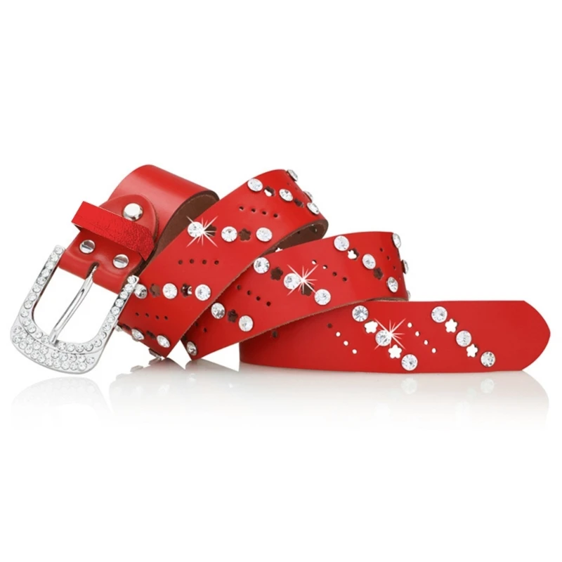 

Glitter Hot Girl Women Jeans Skirt Waist Chain Belt Fashion Full Belt