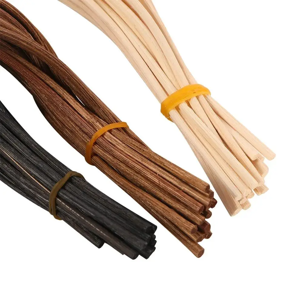 Long Wavy Diffuser Stick Reed Fragrance Home Fragrance Air Freshener Rattan Black Coffee 28CM Replacement Refill Sticks 20Pcs reed diffuser stick fragrance diffuser refill stick aroma diffuser sticks