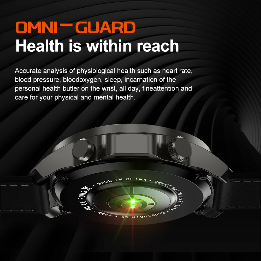 DK68 NFC Smart Watch 1.53inch Bluetooth Call Heart Monitor GPS Sports Fitness Wireless Charging Men Women Smartwatch 6