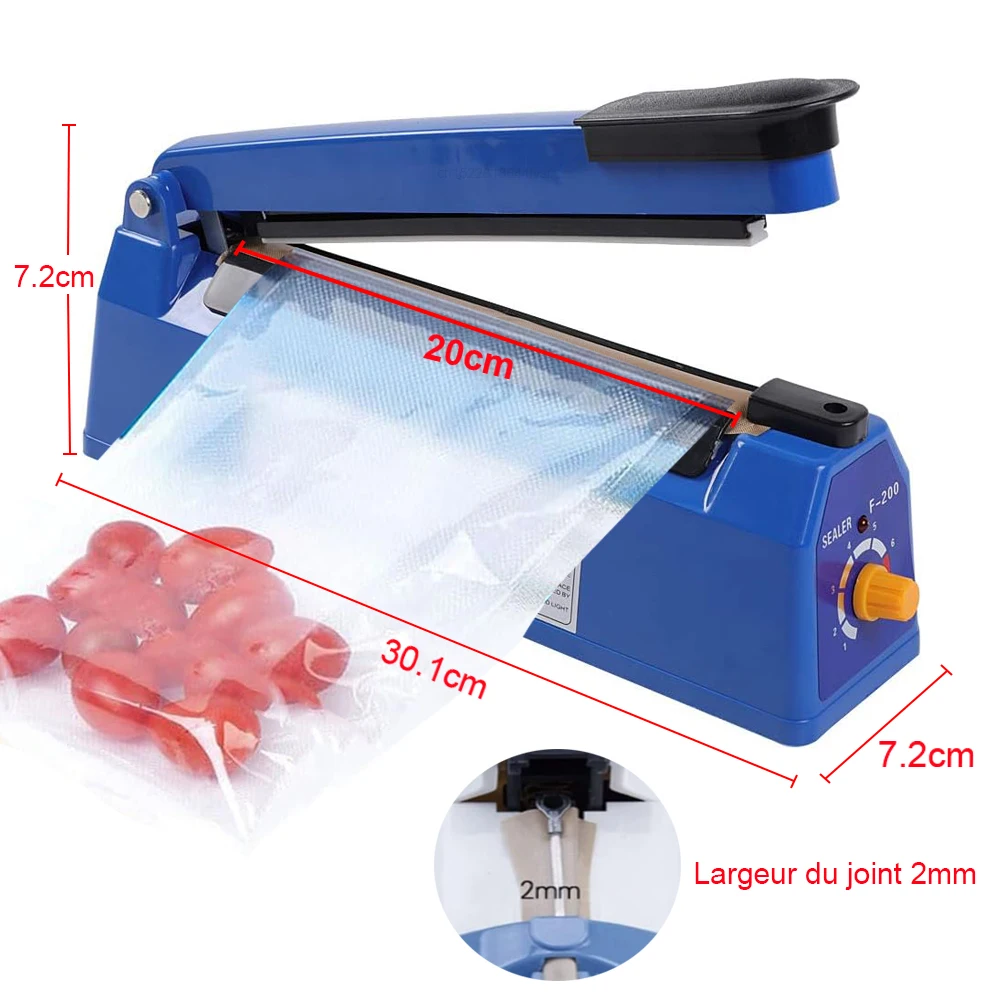 Machine de thermoscellage électrique Portable pour sacs en