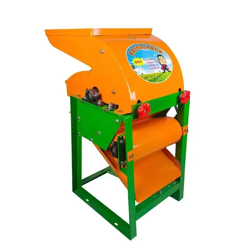 Fully Automatic All-In-One Sheller Home Two-Phase Machine With Motor No-Peel Corn Harvester And Thresher For Farm Use