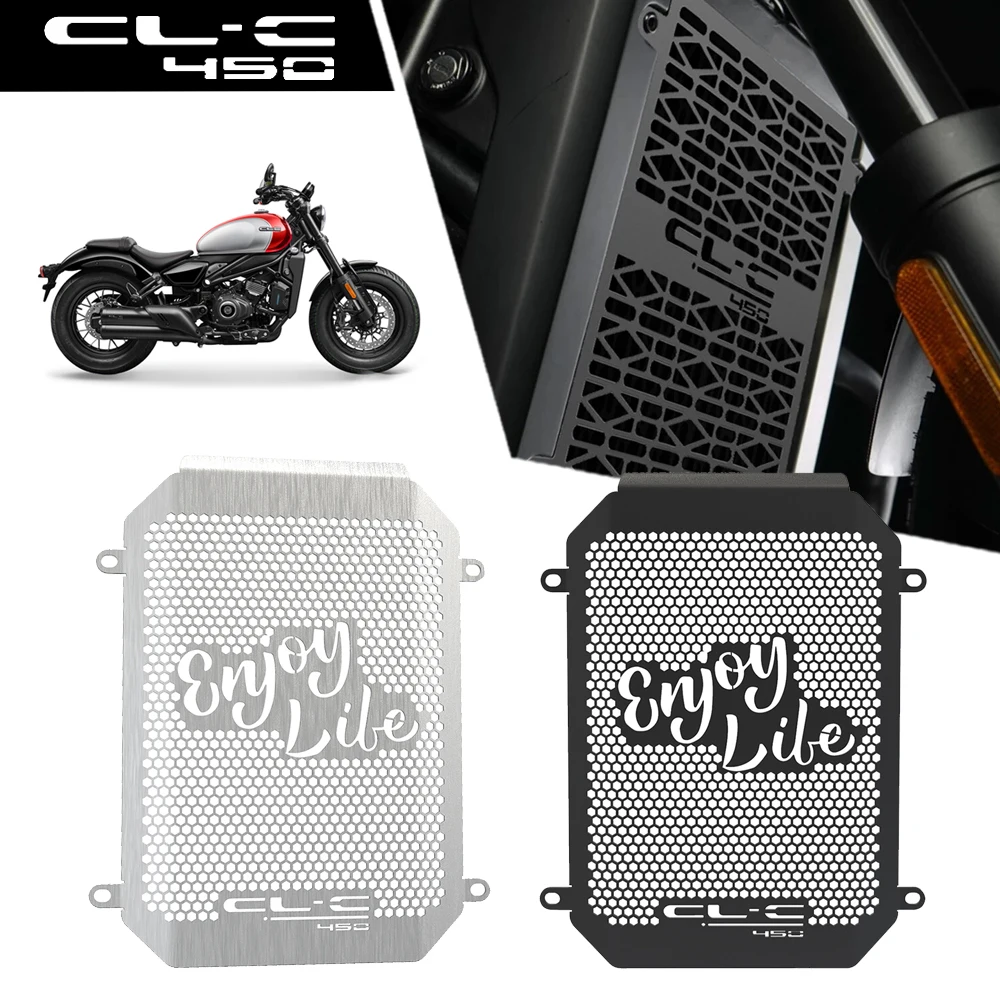 

Motorcycle Accessories Radiator Guard Grille Protective Cover Protector For CFMOTO 450 CL-C 450CLC 450CL-C Bobber 2023 2024 2025