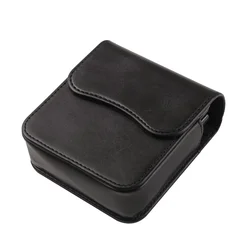 Elegant Leather Flip Case with Card Slot and Magnetic Closure for MOTO Razr 50 60 (Black)